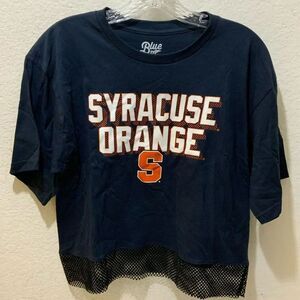 NWOT Syracuse orange Navy Blue Athletic T-Shirt College